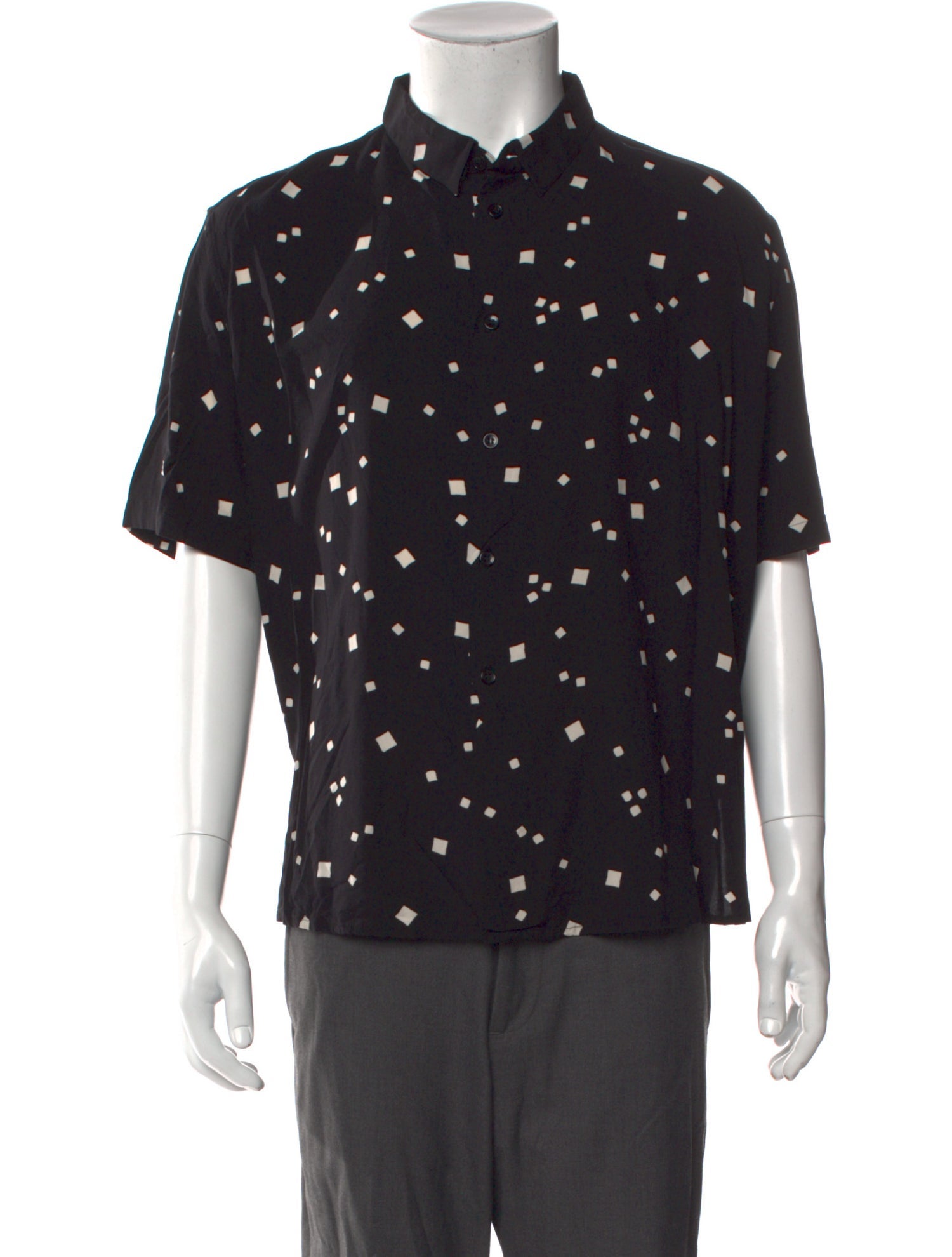 Saint Laurent 2019 Graphic Print Shirt