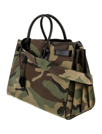 Saint Laurent Canvas Top Handle Bag