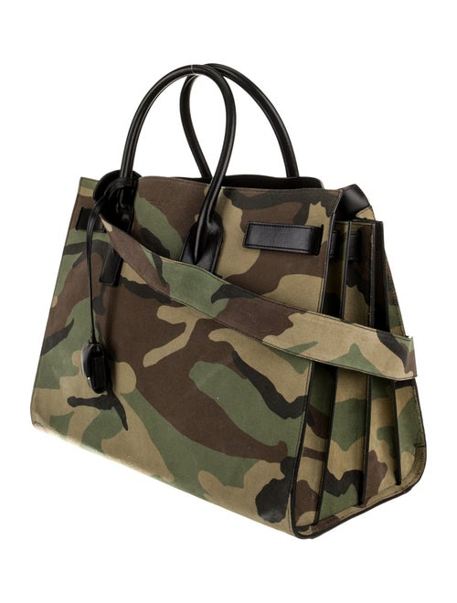 Saint Laurent Canvas Top Handle Bag