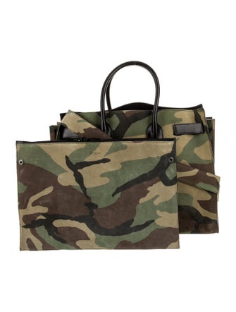 Saint Laurent Canvas Top Handle Bag