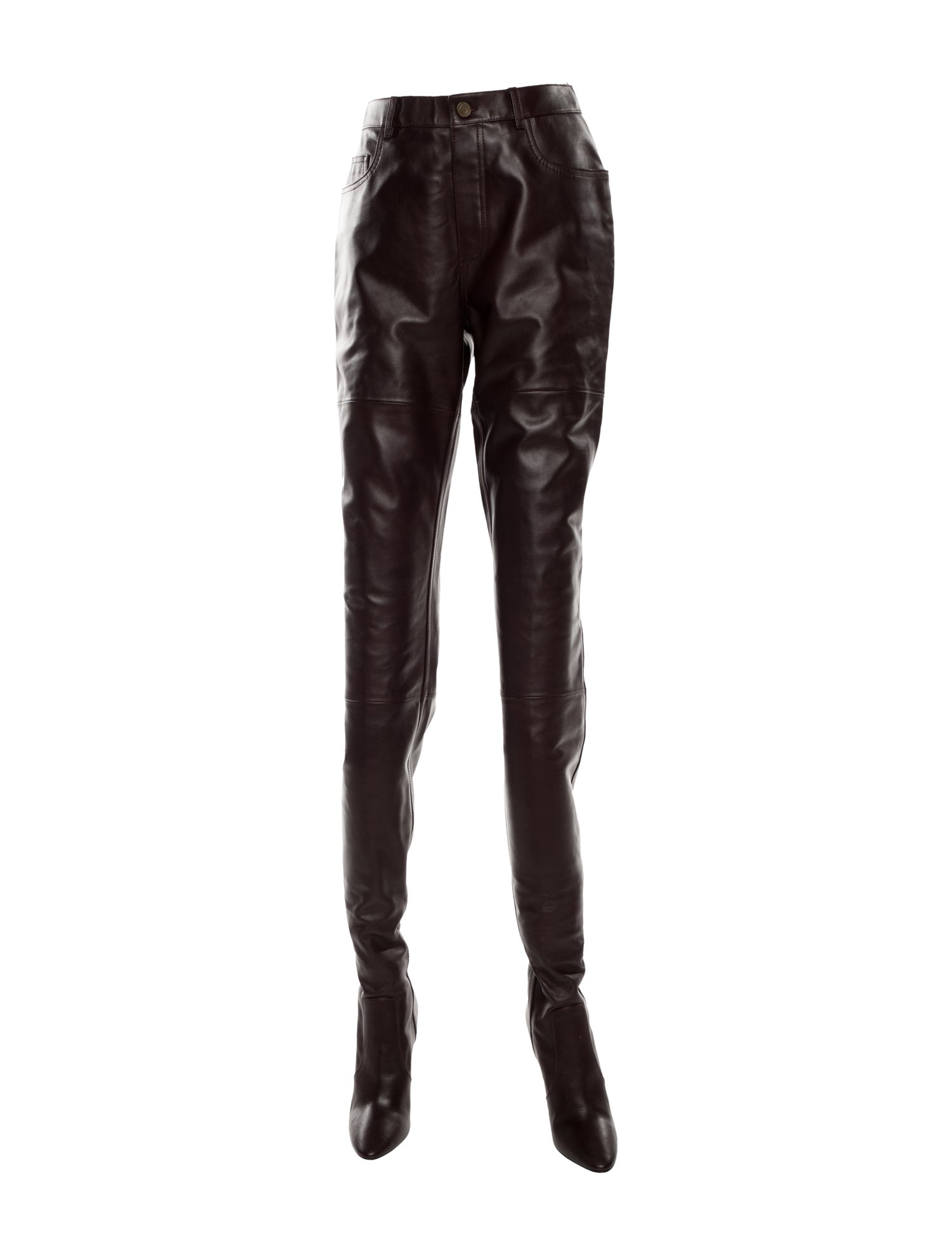 Saint Laurent Leather Boots