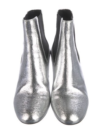 Saint Laurent Leather Chelsea Boots