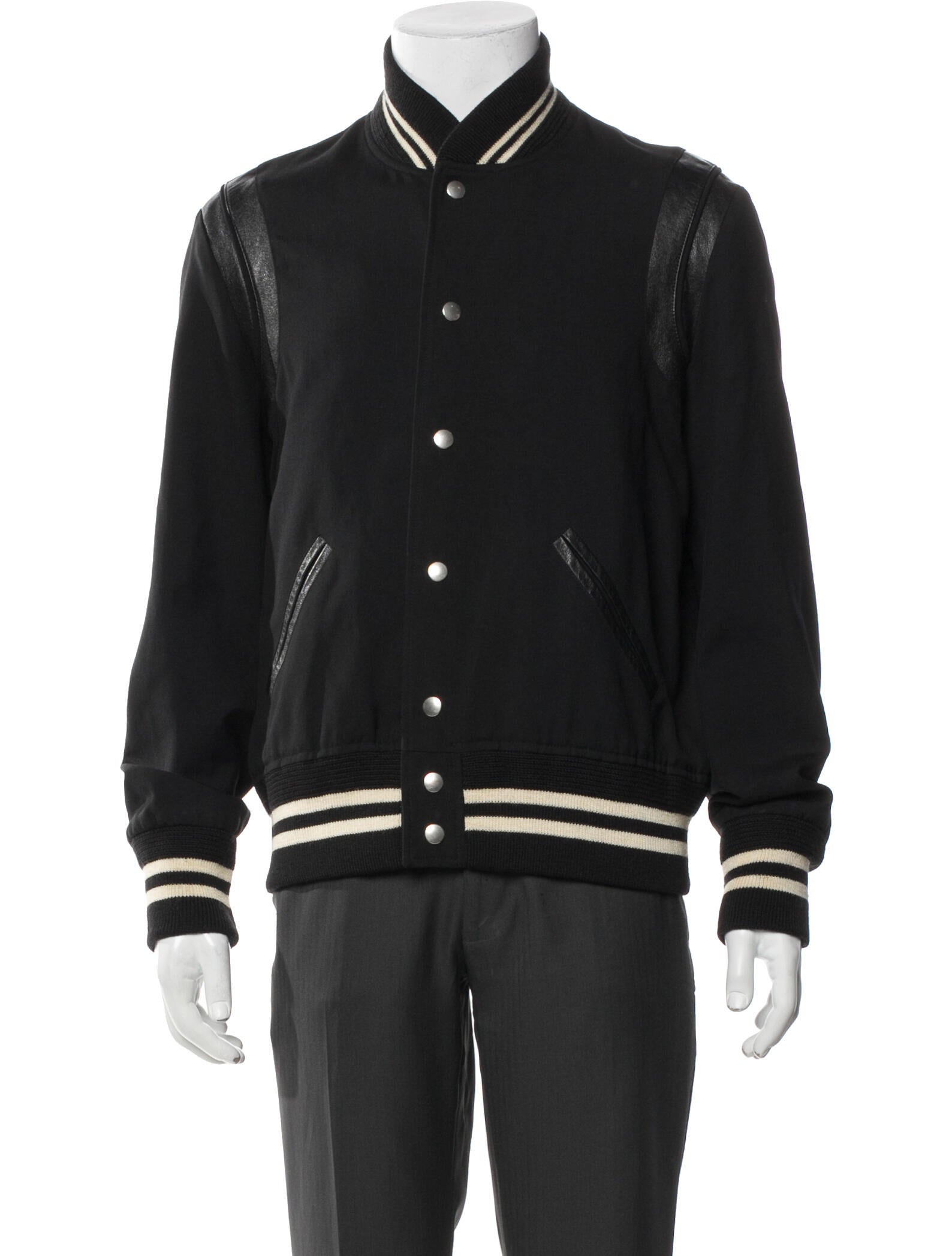 Saint Laurent 2014 Teddy Varsity Jacket