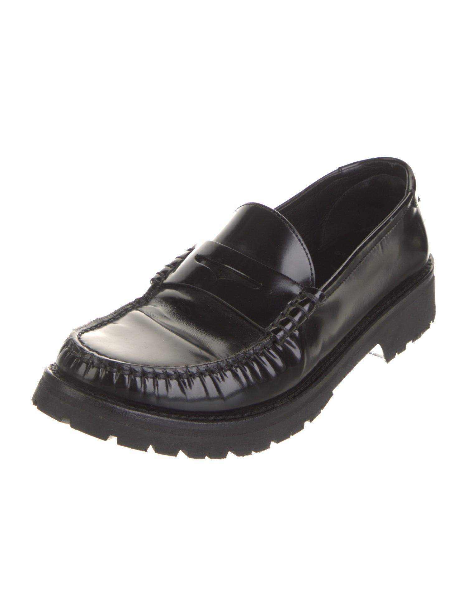 Saint Laurent Leather Loafers