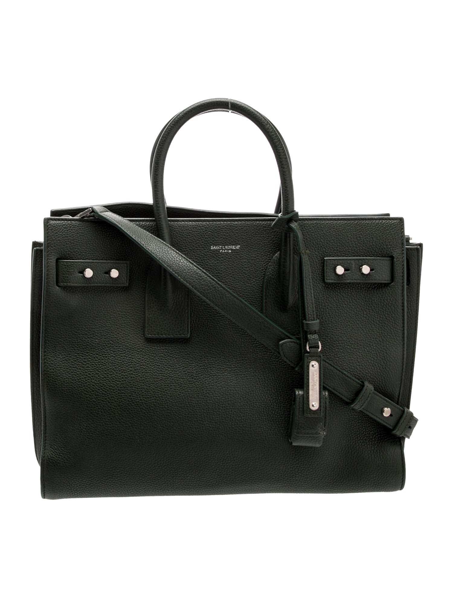 Saint Laurent Leather Sac De Jour