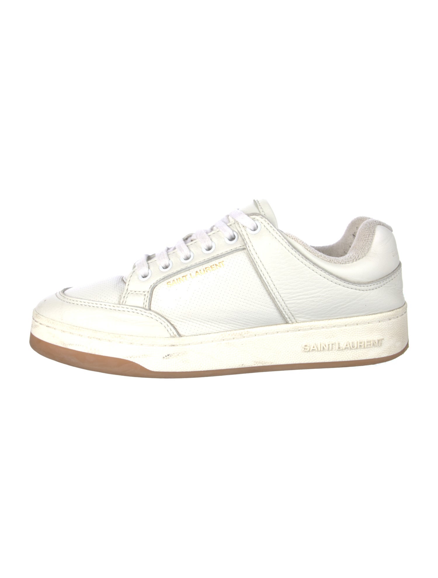 Saint Laurent Leather Sneakers
