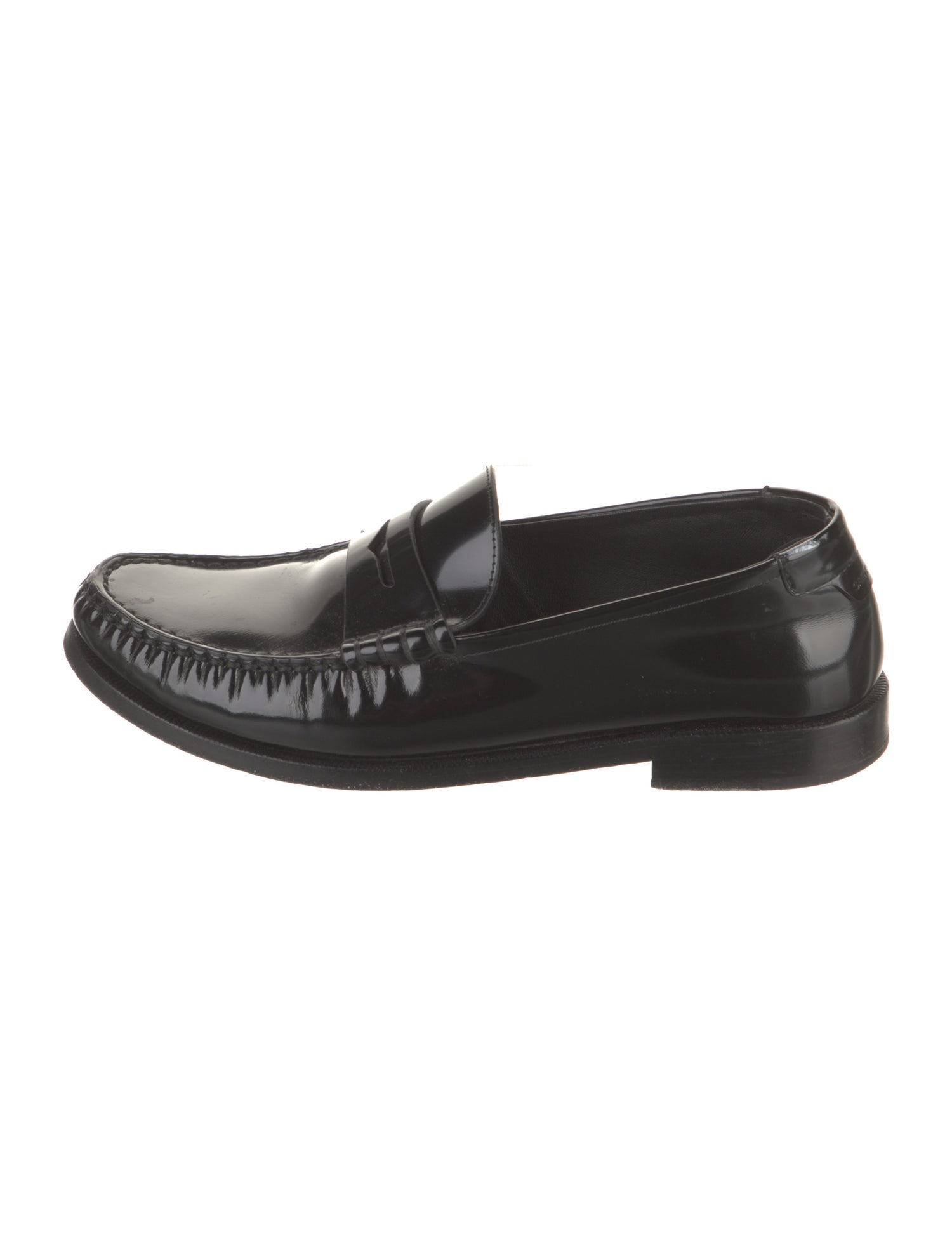 Saint Laurent Leather Loafers