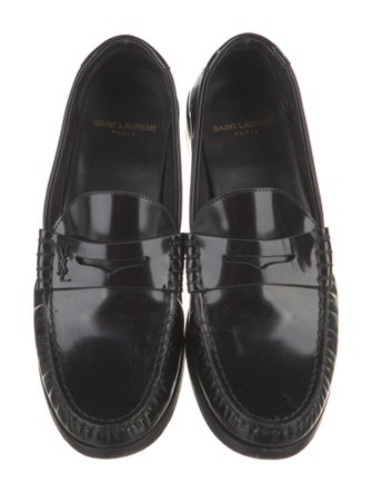 Saint Laurent Leather Loafers