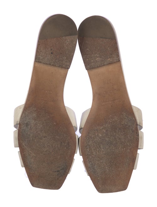 Saint Laurent Leather Slides