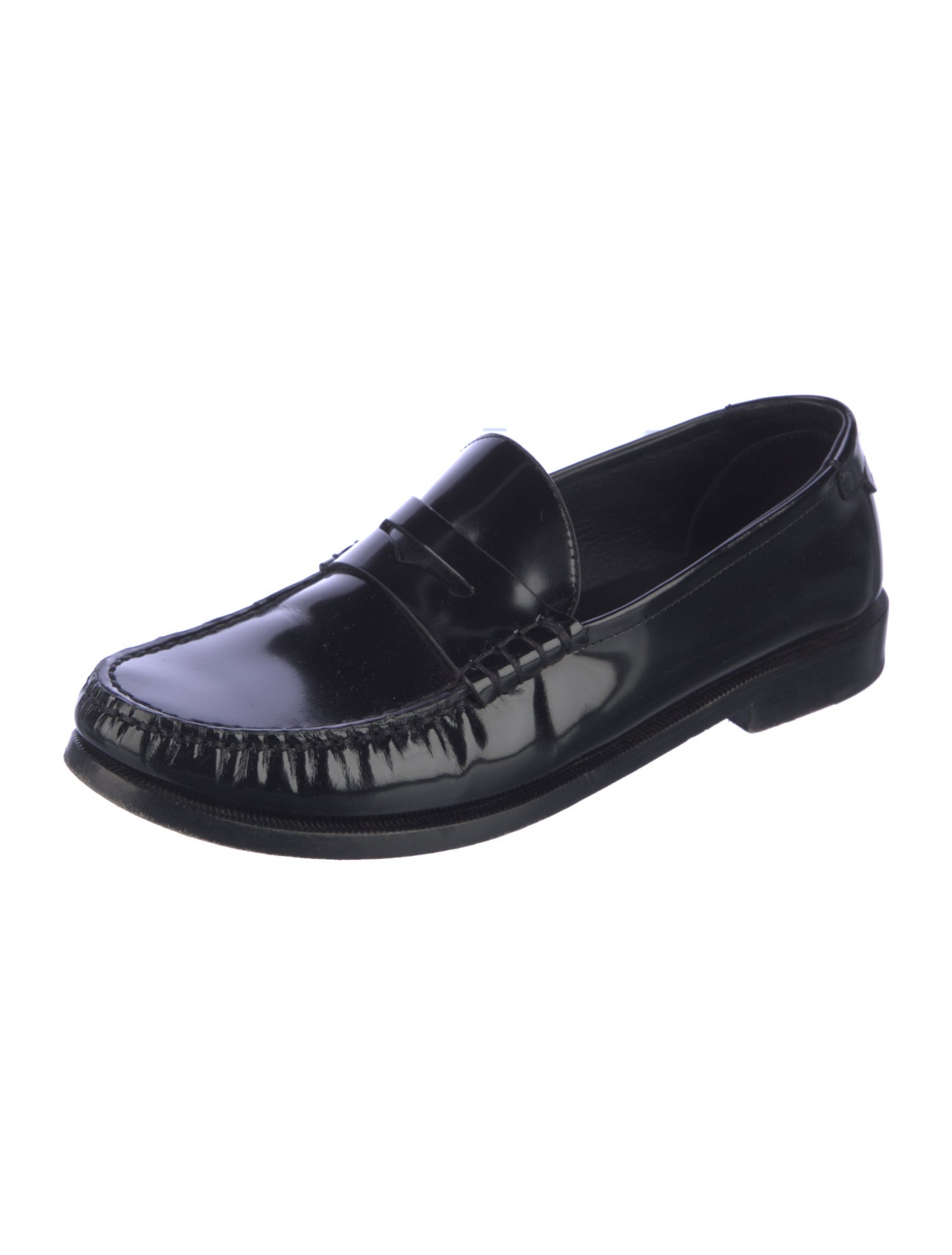 Saint Laurent Patent Leather Loafers