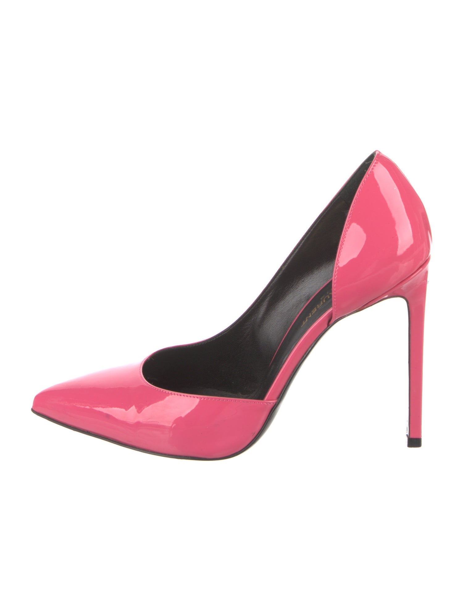 Saint Laurent Patent Leather D'Orsay Pumps