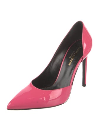 Saint Laurent Patent Leather D'Orsay Pumps