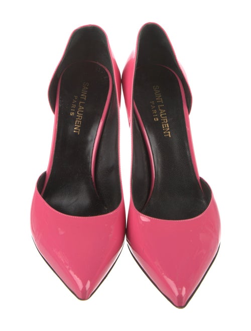 Saint Laurent Patent Leather D'Orsay Pumps