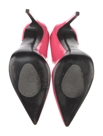 Saint Laurent Patent Leather D'Orsay Pumps