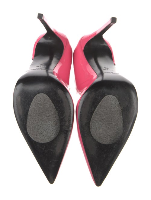 Saint Laurent Patent Leather D'Orsay Pumps