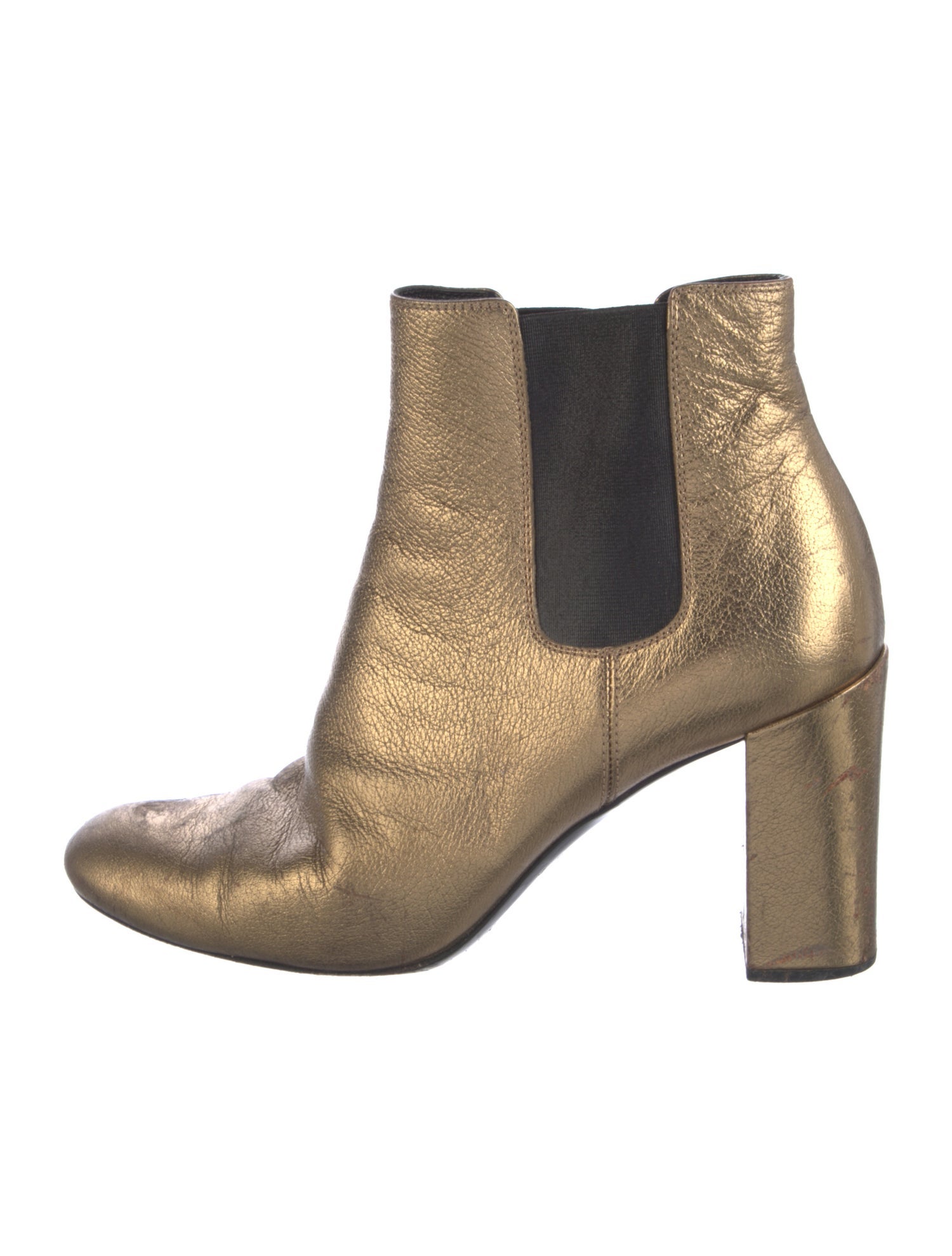 Saint Laurent Leather Chelsea Boots