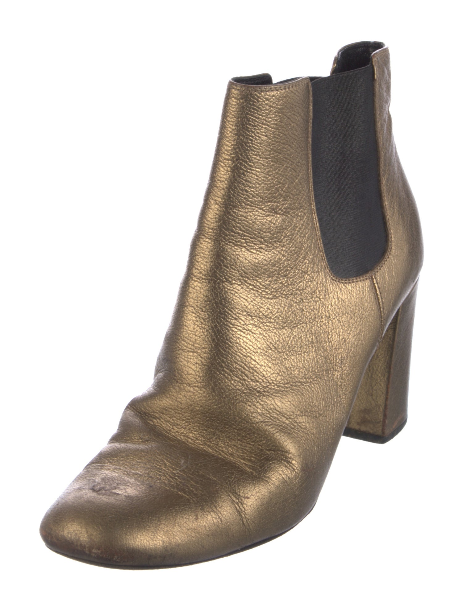 Saint Laurent Leather Chelsea Boots