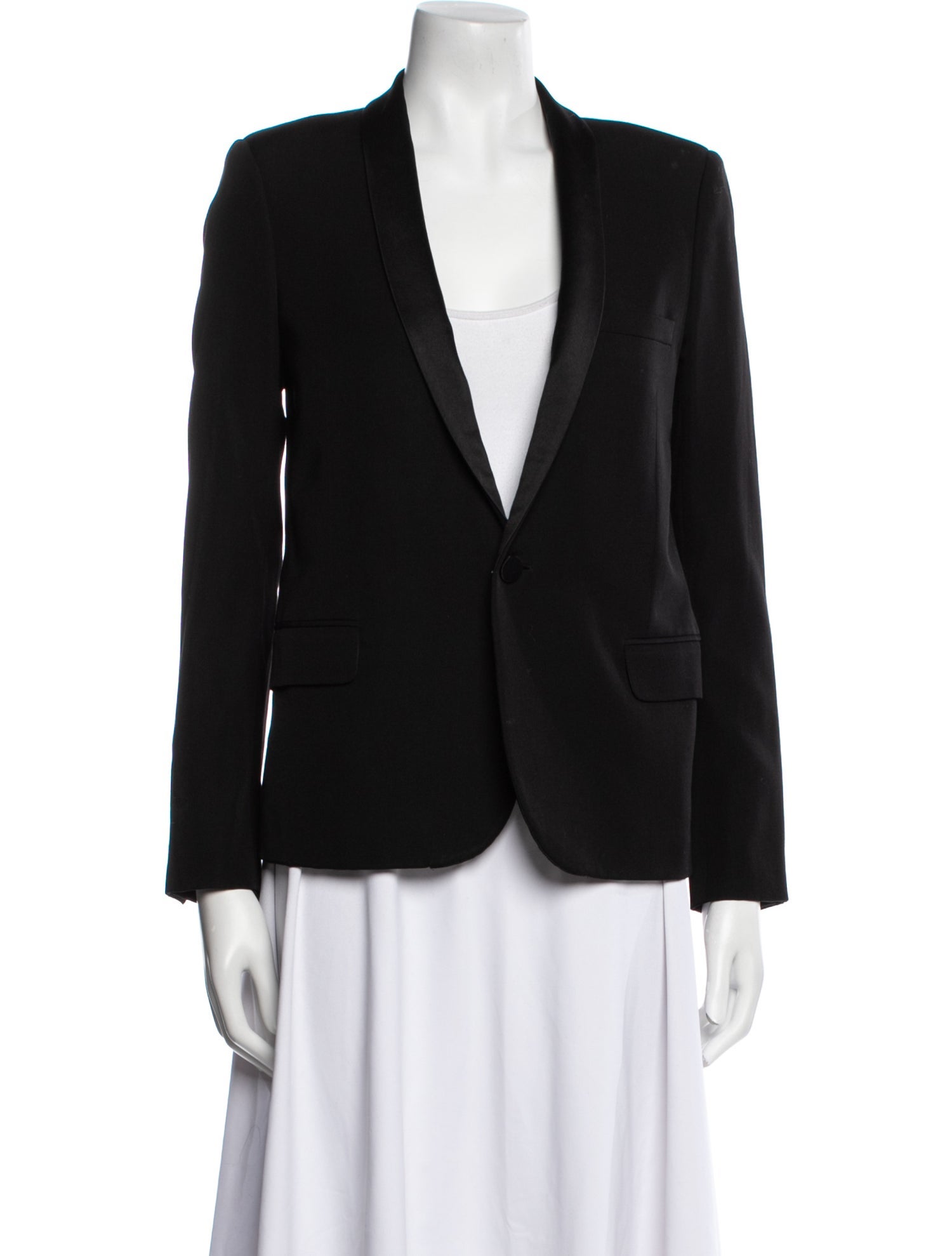 Saint Laurent Virgin Wool Blazer