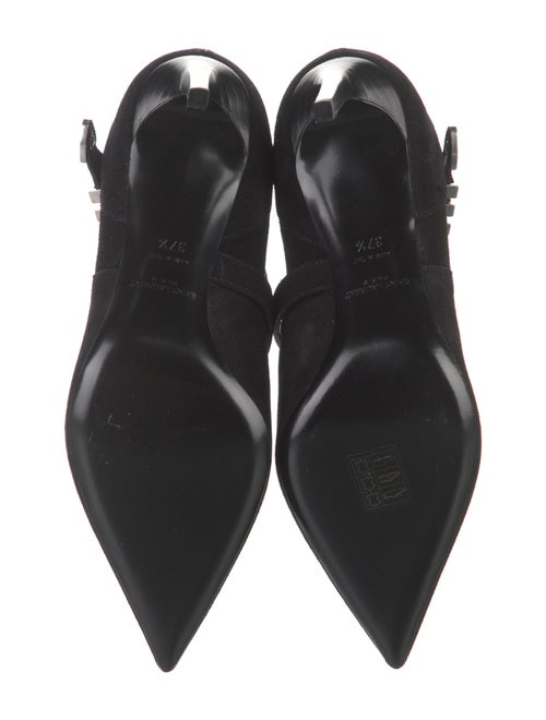 Saint Laurent Suede Mules