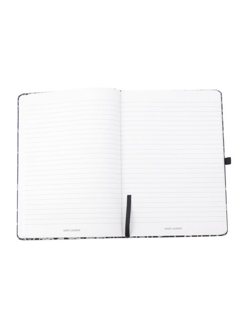 Saint Laurent Cheetah Print Notebook
