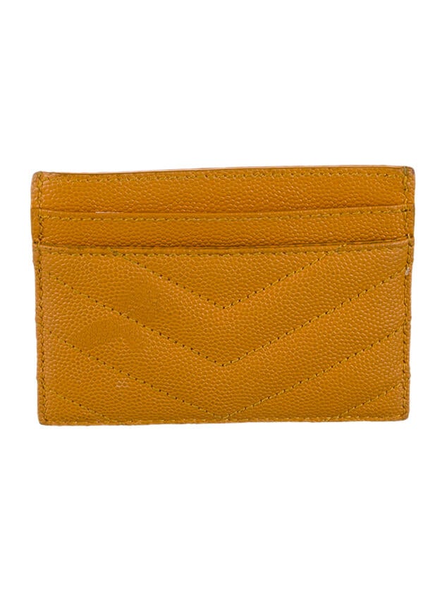 Saint Laurent 2020 Leather Card Holder