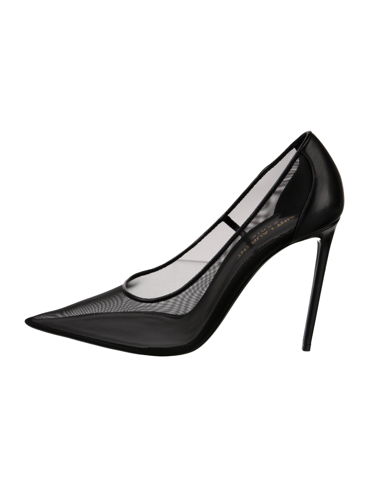 Saint Laurent Mesh Pumps w/ Tags