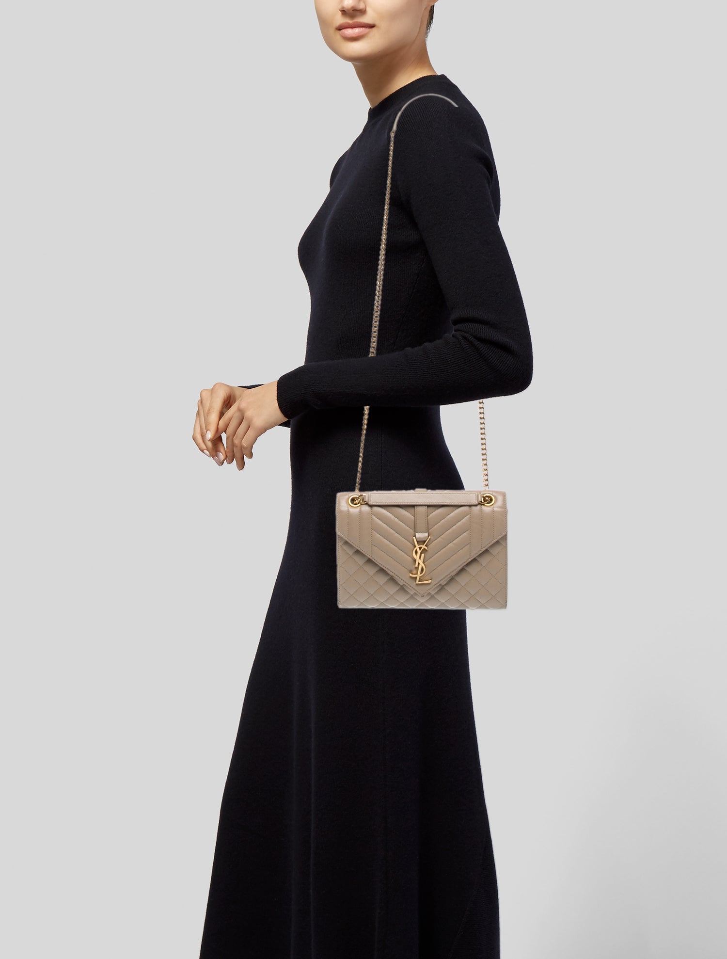 Saint Laurent Quilted Envelope Medium 2022