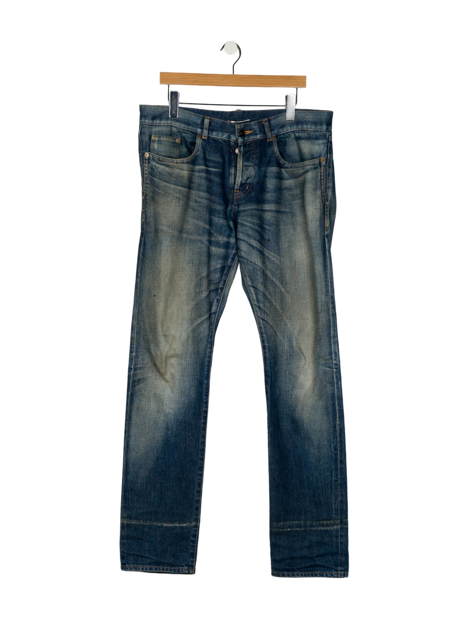 Saint Laurent 2020 Straight-Leg Jeans