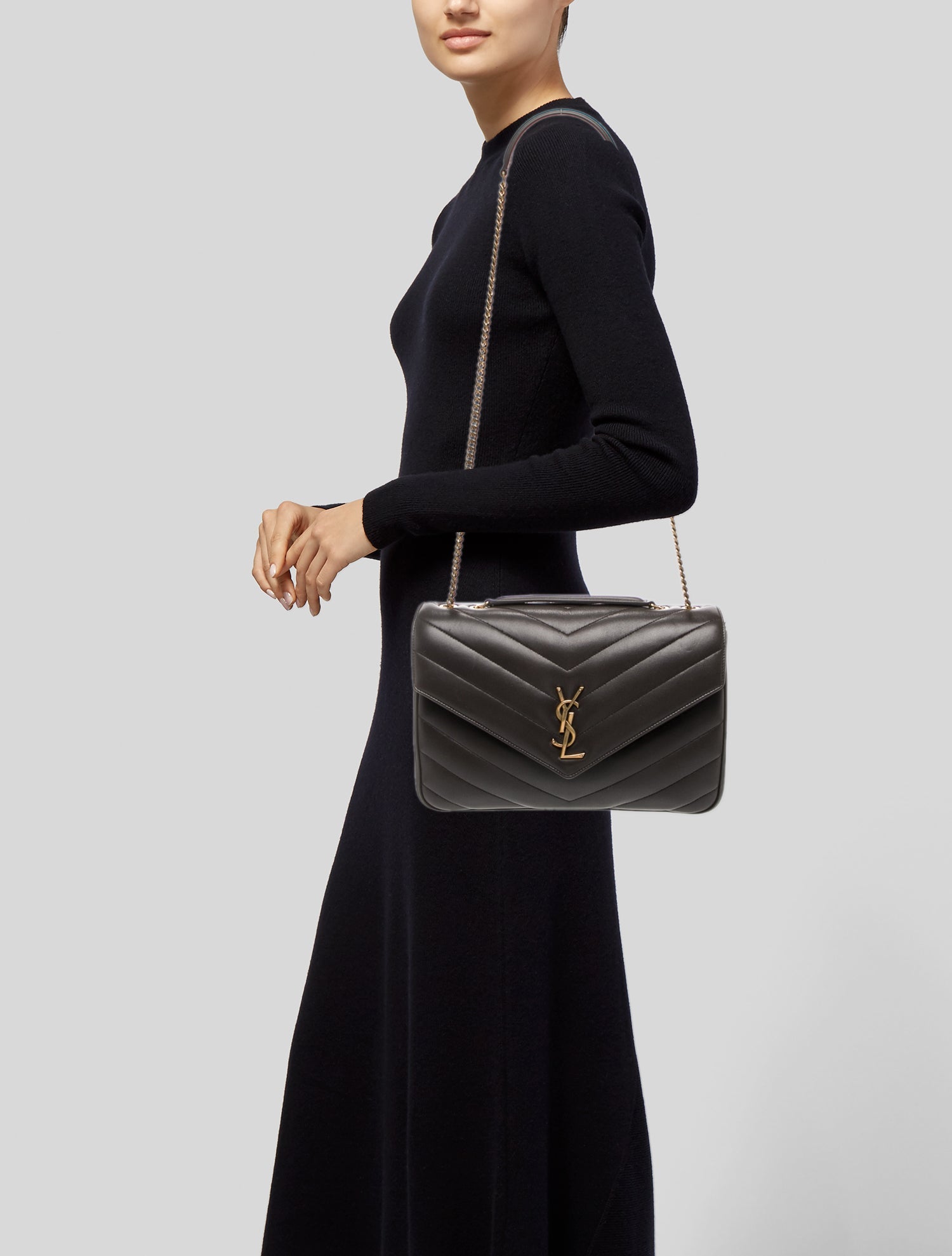 Saint Laurent Leather LouLou 2024