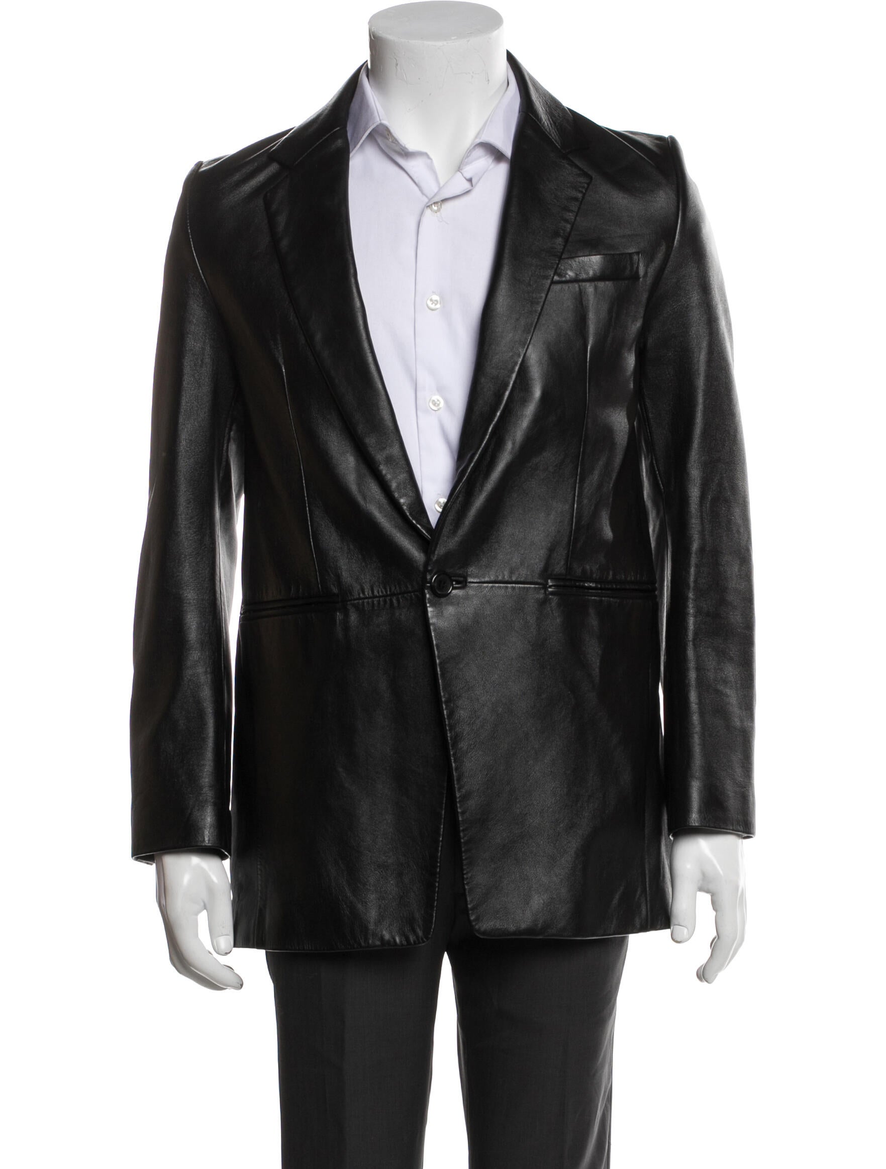Saint Laurent 2021 Lambskin Moto Jacket