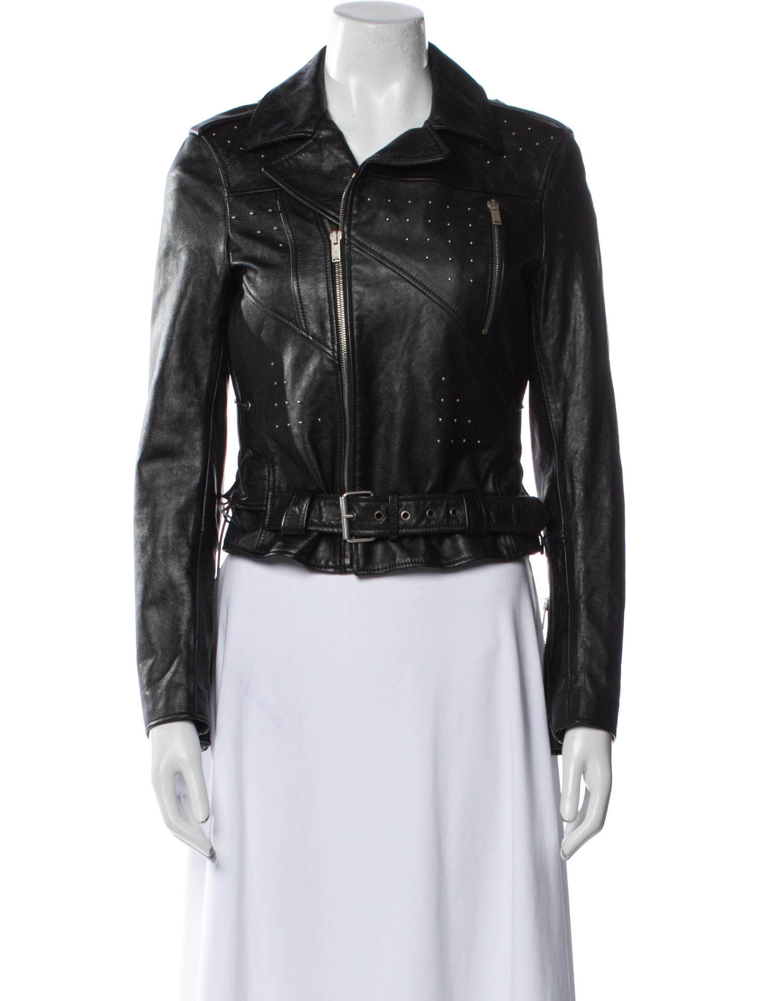 Saint Laurent Leather Biker Jacket