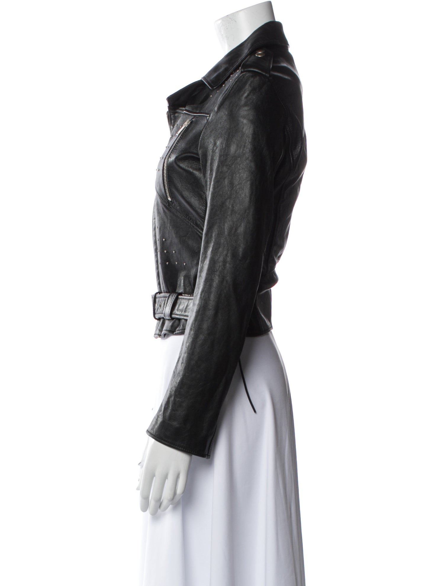 Saint Laurent Leather Biker Jacket