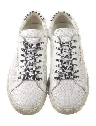 Saint Laurent Leather Sneakers