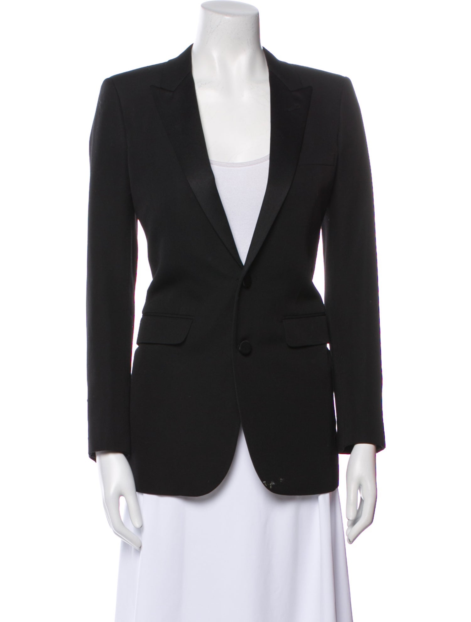 Saint Laurent Virgin Wool Blazer