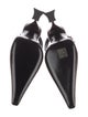 Saint Laurent Patent Leather Slingback Pumps