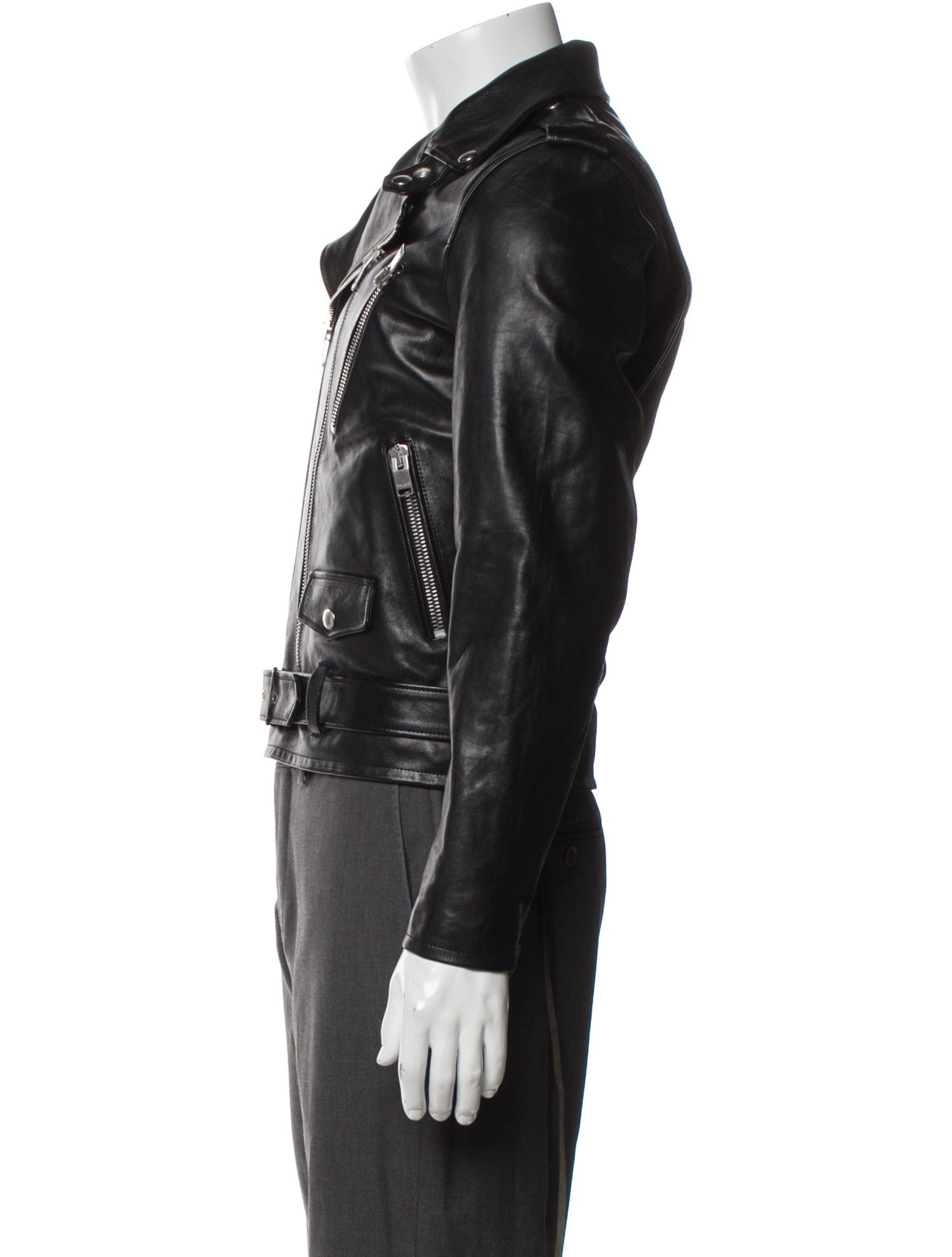 Saint Laurent 2016 Leather Moto Jacket