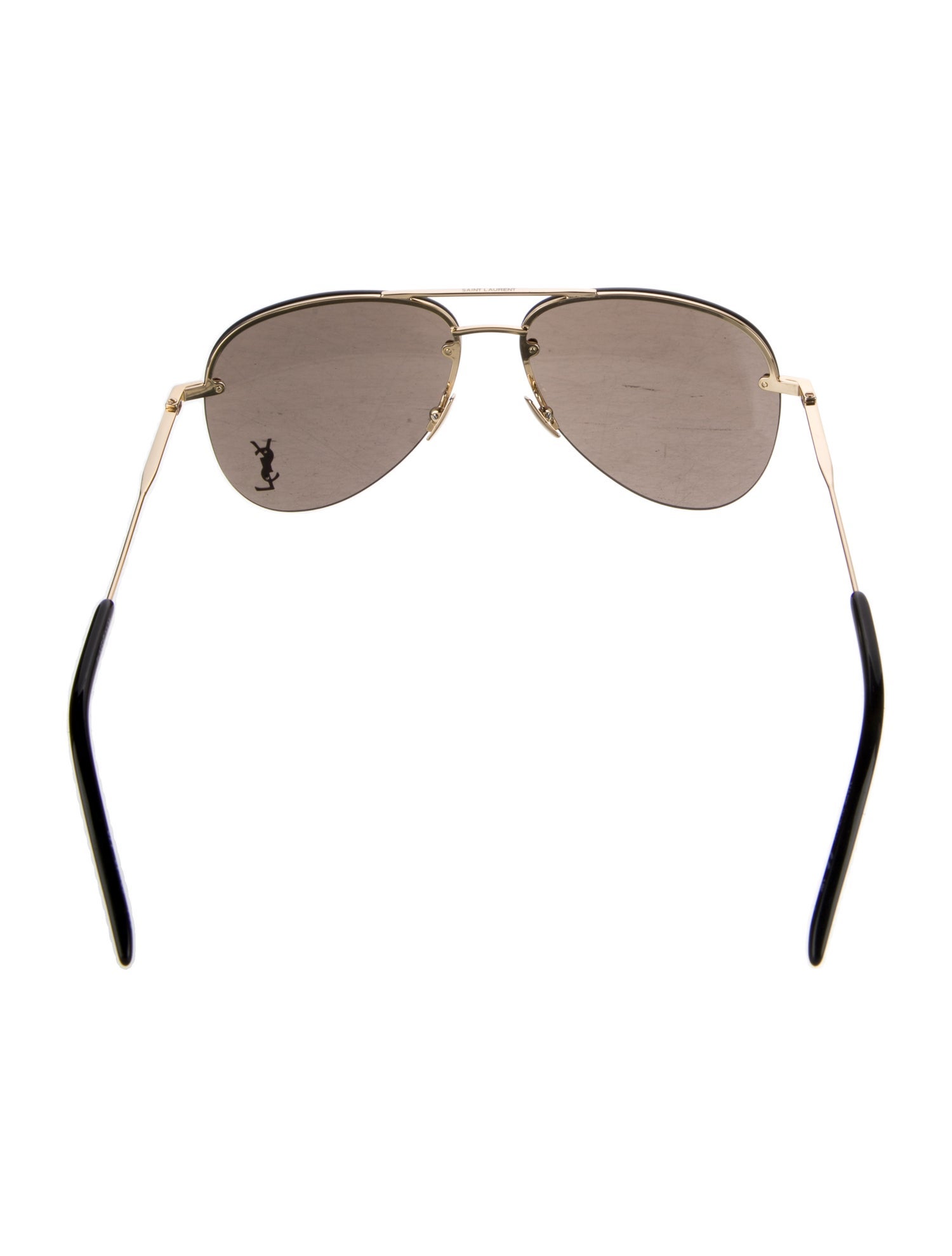 Saint Laurent Classic 11 Aviator Sunglasses