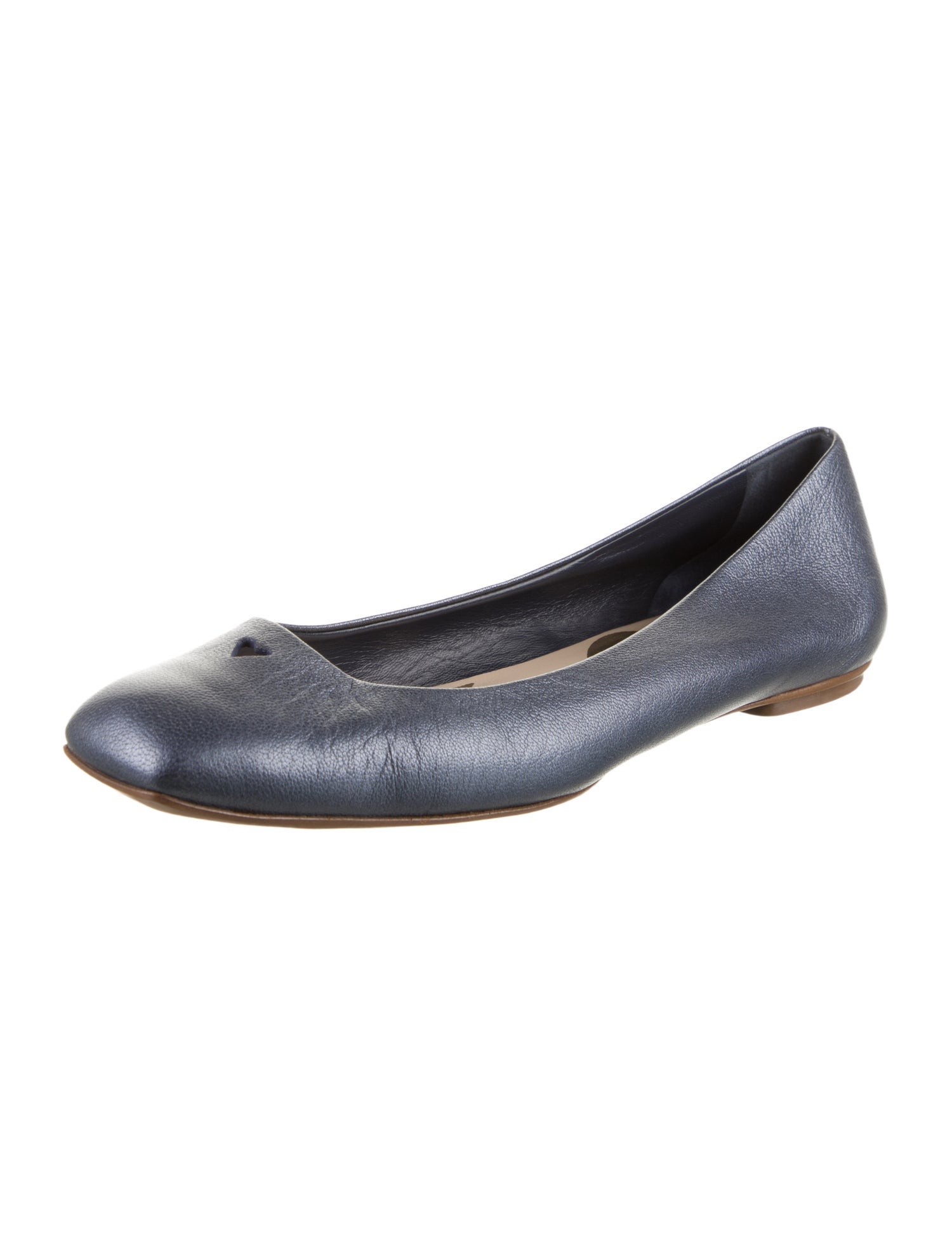 Saint Laurent Leather Ballet Flats