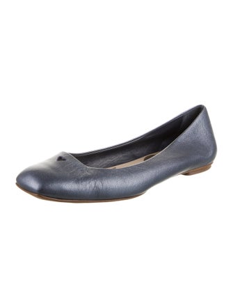 Saint Laurent Leather Ballet Flats