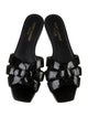 Saint Laurent Patent Leather Slides