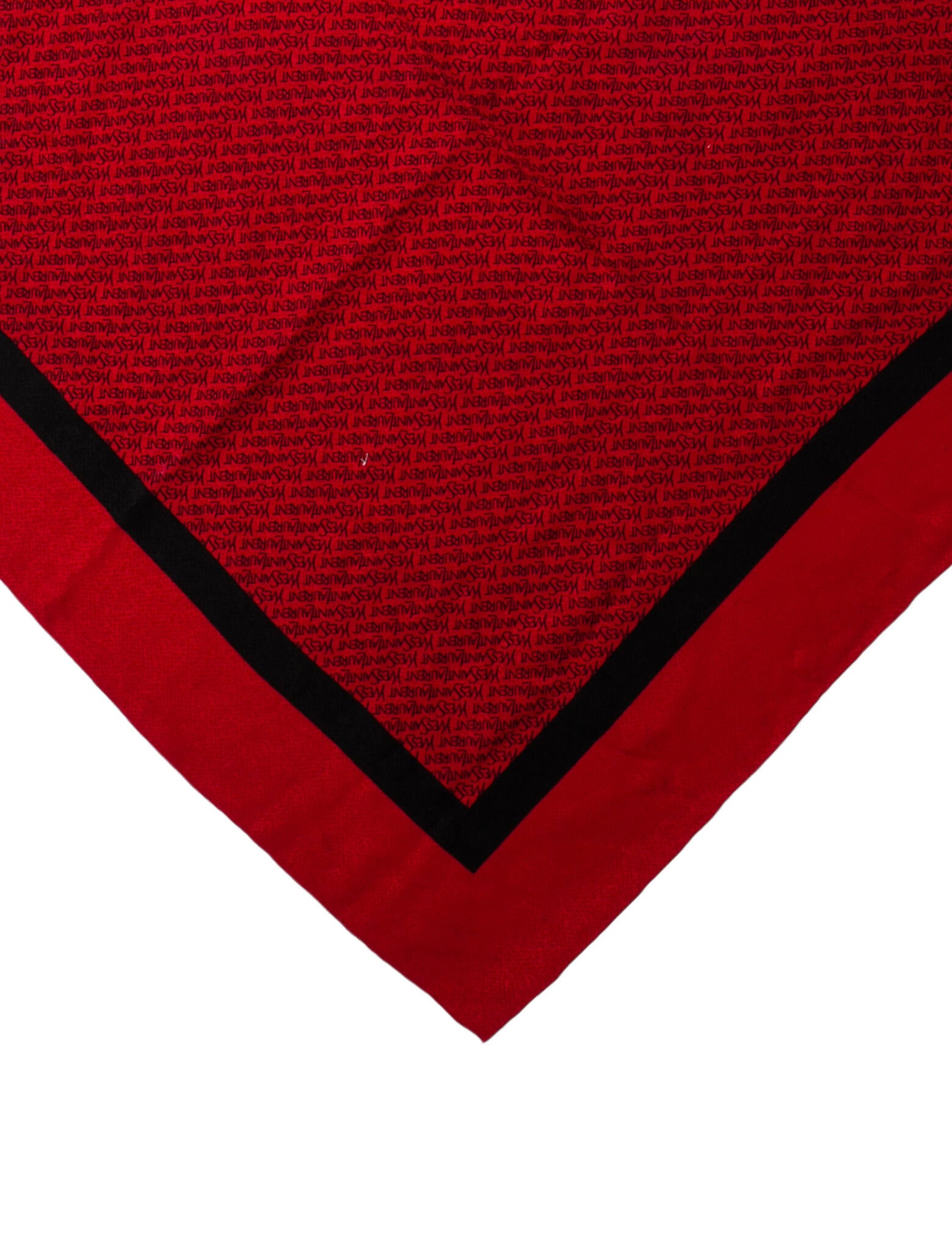 Saint Laurent Silk Printed Scarf