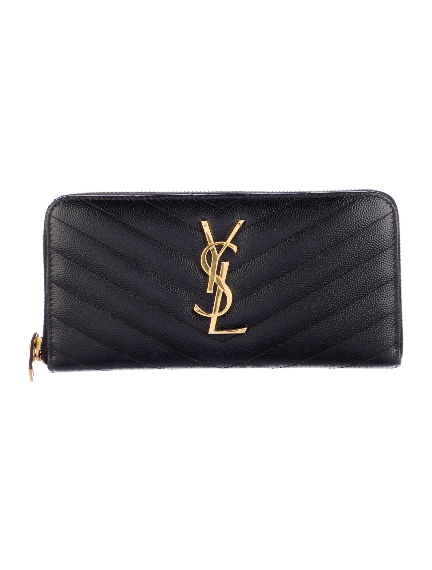 Saint Laurent 2018 Leather Continental Wallet