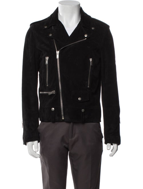 Saint Laurent 2017 Lamb Leather Moto Jacket