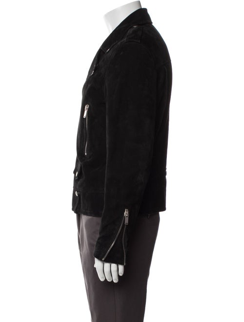 Saint Laurent 2017 Lamb Leather Moto Jacket