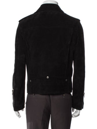 Saint Laurent 2017 Lamb Leather Moto Jacket