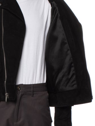 Saint Laurent 2017 Lamb Leather Moto Jacket