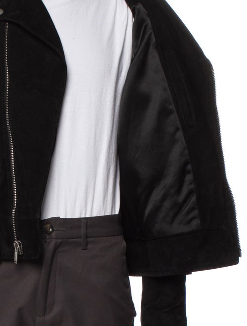 Saint Laurent 2017 Lamb Leather Moto Jacket