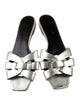 Saint Laurent Leather Slides