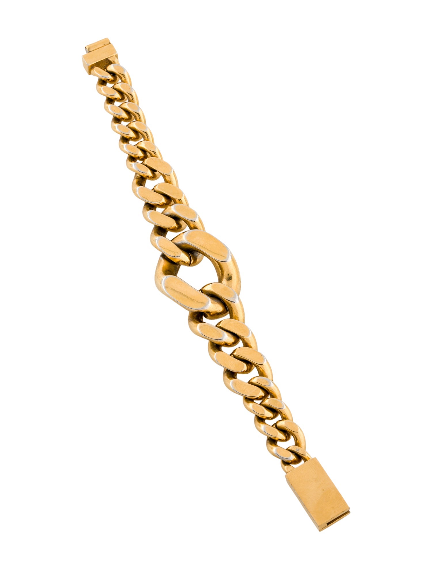 Saint Laurent Curbstop Degrade Link Bracelet