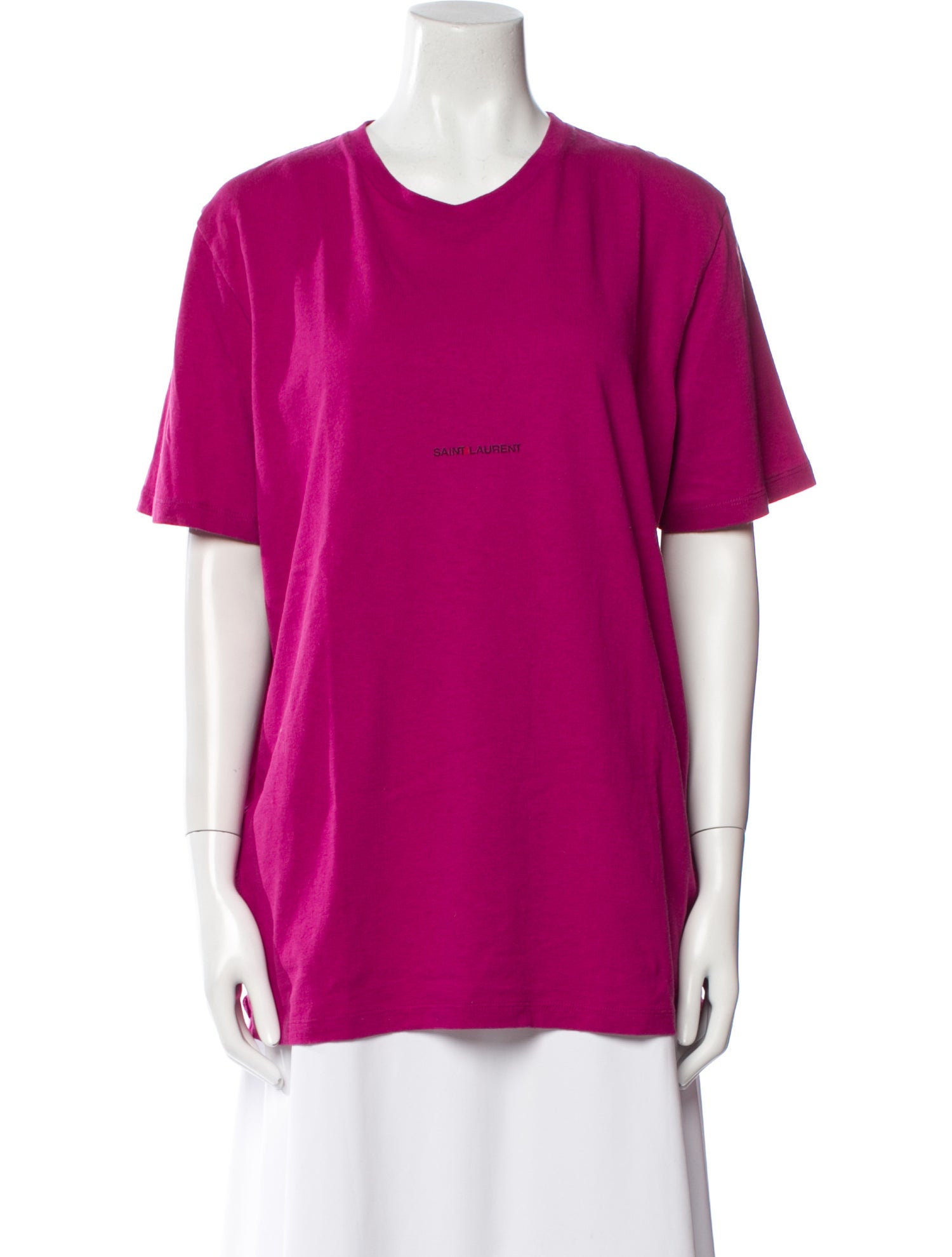 Saint Laurent 2021 Crew Neck T-Shirt